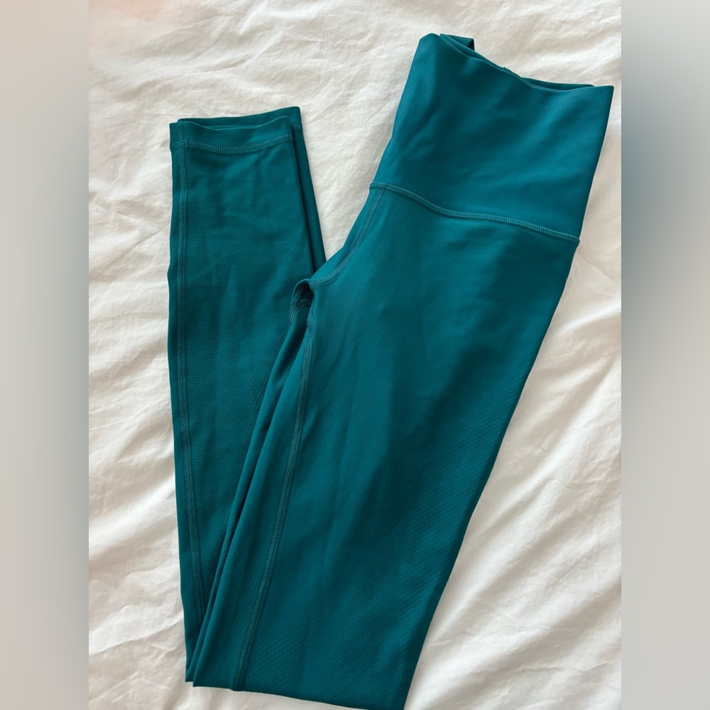 lululemon athletica Teal Leggings 7/8
